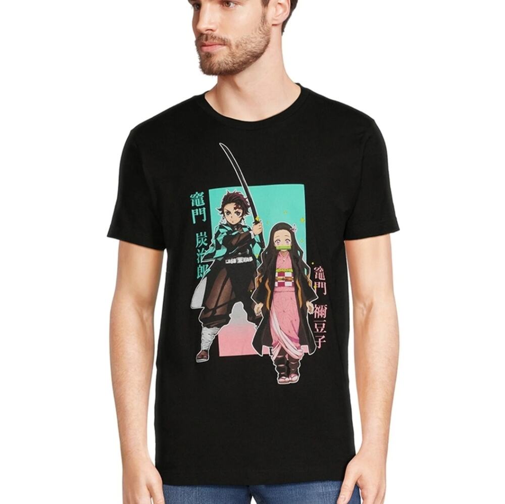 Demon Slayer Graphic Short Sleeve Shirt